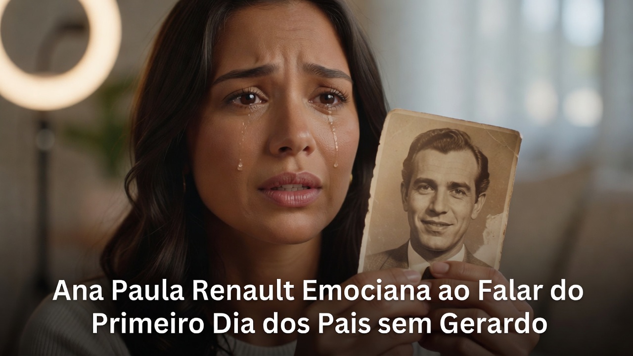 Ana Paula Renault Emociona ao Falar do Primeiro Dia dos Pais sem Gerardo